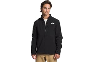 THE NORTH FACE Men's Apex Bionic 3 Jacket - Water & Wind Resistant Softshell with Hand Pockets, Adjustable Hem