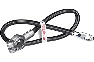 EAST PENN MFG./DEKA Battery Cable TOP Post - 4 GA. 20" Black