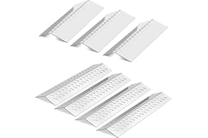 PLOWO 87048 47628 47629 Flame Tamer 4 Burner Grill Replacement Parts for Bull 16631 16521 16670 16520 69008 26038, Cal Flame G Series Grill G4 BBQ18G05 P4 BBQ19P04, 7 Burner Premium 18248, 18249 Heat Plate