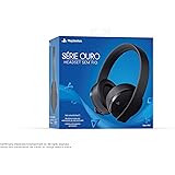 Headset Sem Fio Série Ouro - Preto - Playstation 4
