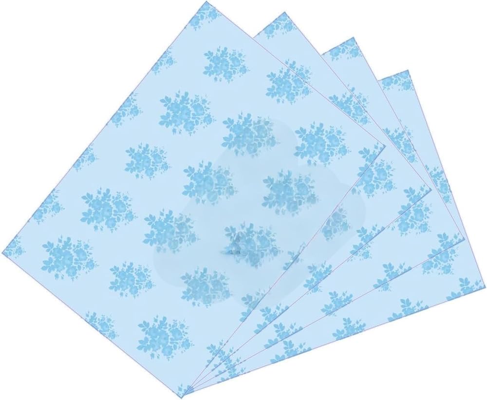 ZYBUX Scented Drawer Liners 4 Sheets 43cm x 58cm Ocean Fresh Aroma