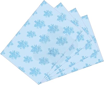 ZYBUX Scented Drawer Liners 4 Sheets 43cm x 58cm Ocean Fresh Aroma