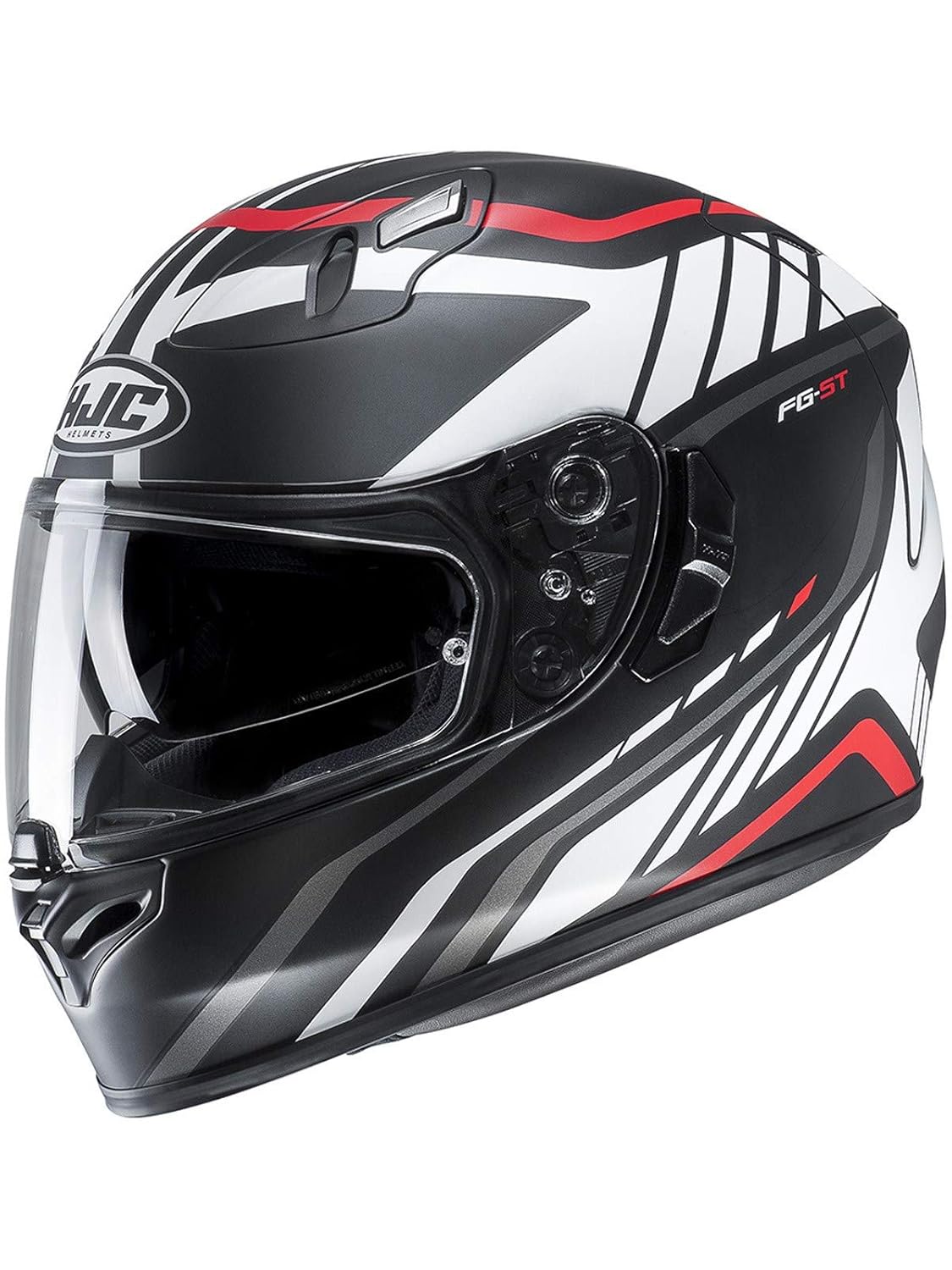 HJC FGST Motorcycle Helmet Gridan MC1SF Red XS Amazon.co.uk Sports