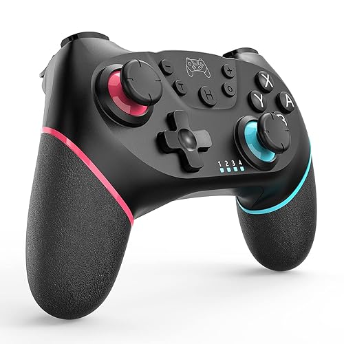 Deepdawn Switch Controller, Wireless Pro Controller Compatible with  Nintendo Switch, Wireless Gamepad Joystick with Programmable  Function【Upgraded
