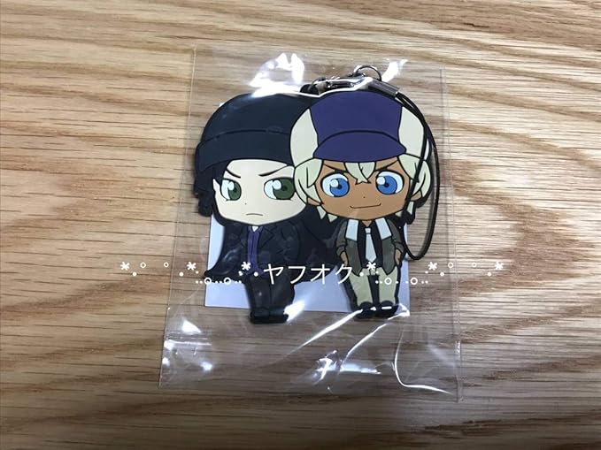Amazon Co Jp ライ バーボン名探偵コナン ちょこかわラバーストラップ キャラアニ特典 赤井秀一 安室透 降谷零数3あり ホビー