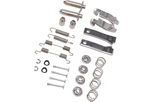 aqxreight Stainless Steel Parking Brake Hardware Kit X4229 Replacement for Chevy Corvette C2 C3 LH and RH 1965 1982 Easy Inst