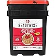 READYWISE - Breakfast Bucket, 120 Servings, Emergency, MRE Meal, Food Supply, Premade, Freeze Dried Survival Food for Hiking, Adventure & Camping Essentials, Individually Packaged, 25 Year Shelf Life