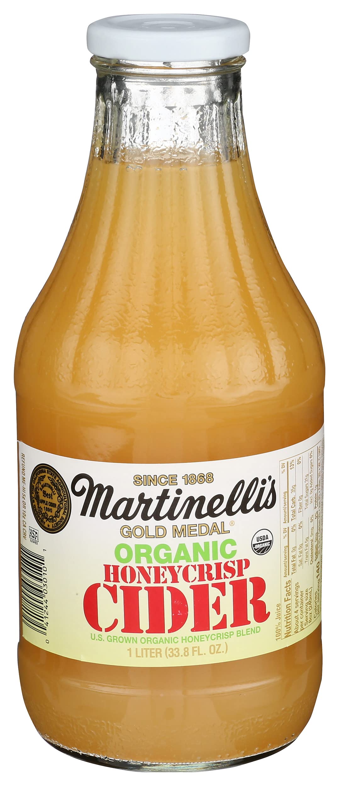 Martinellis, Cider Honeycrisp Unfiltered