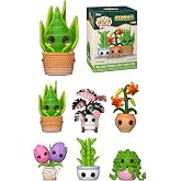 Funko Pop! Mystery: Flora Plants Series Blind Box - Surprise Vinyl Figure | 1 Figure Per Blind Box, Kawaii Houseplant Figurine - Monstera, Snake Plant or Others - Cute Plant Decor Gift