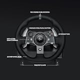 Logitech G G920 Driving Force Racing Wheel and Pedals for Xbox PC Black view 7