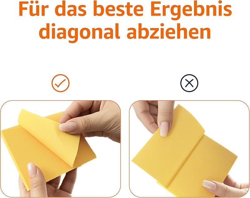 Mini-Haftnotizen, 24 Blöcke, Selbstklebende Notizblöcke, Verschiedene Farben, 3,5cm x 5cm