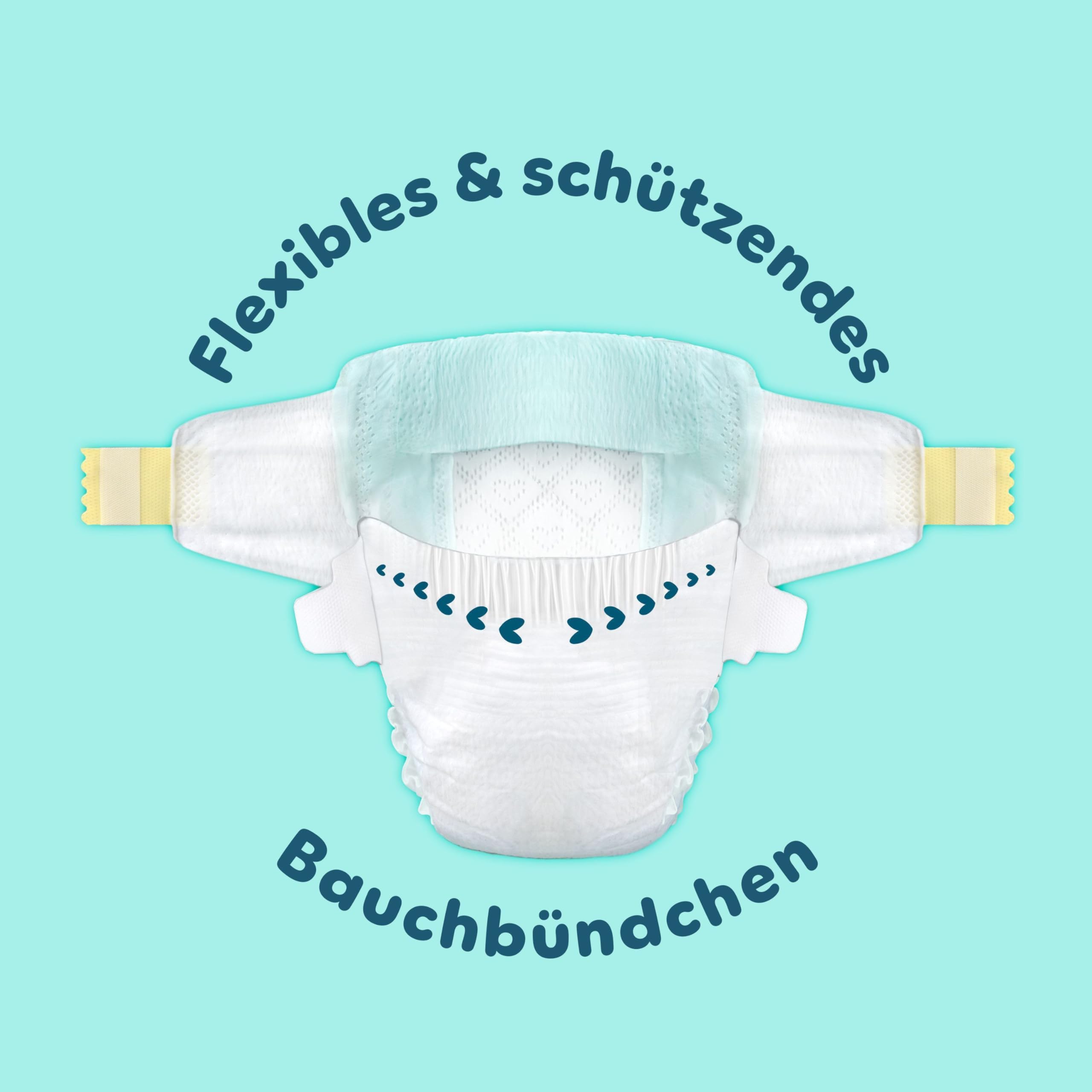 Pampers Premium Protection Größe 4, 174 Windeln, 9kg-14kg, unser Nr. 1 Haut- und Auslaufschutz 6