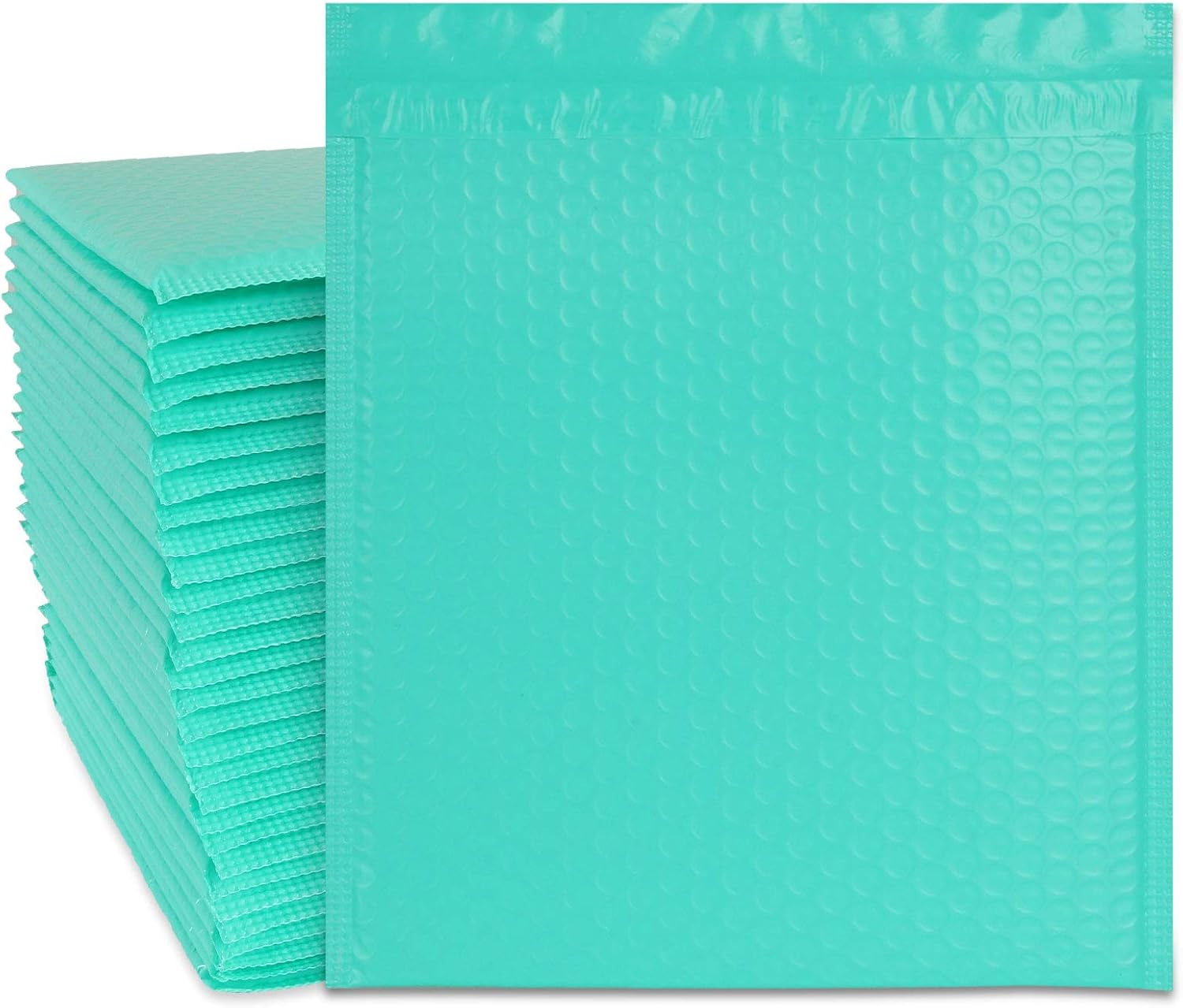 30PCS Poly Bubble Mailers 8.5”x 11” Teal Poly Bubble mailers Envelop Padded