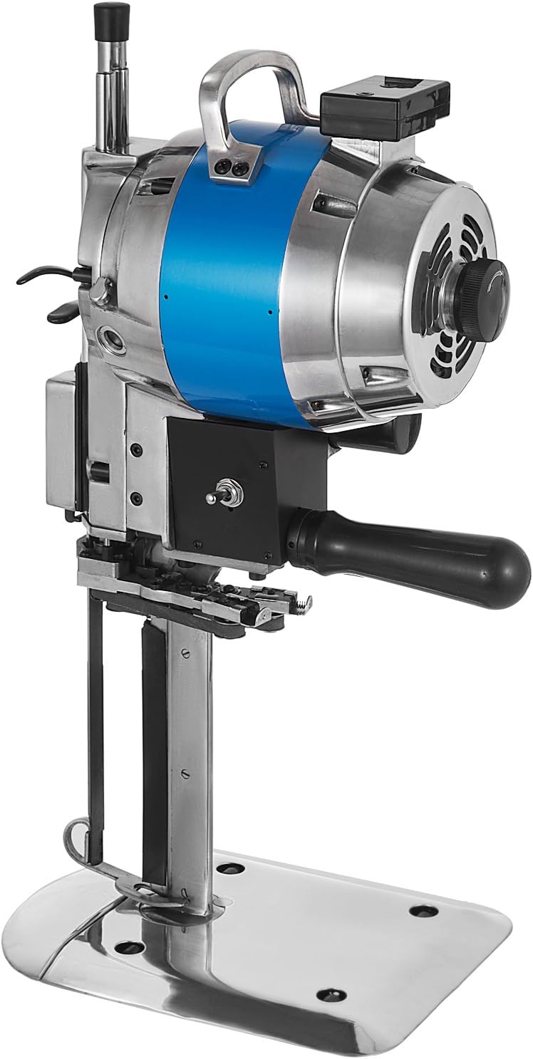 Mophorn Fabric Cutting Machine 10 inch High Speed Straight Knife Cloth
