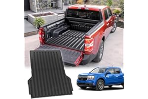 AOMSAZTO Maverick Truck Bed Mat for 2022 2023 2024 2025 Ford Maverick Custom Fit Cargo Liner for 2022-2025 Maverick XL XLT Lariat and Maverick Hybrid All Weather Trunk Mat