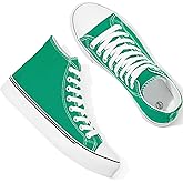 yageyan Womens High Top Canvas Sneakers Lace up Fashion Shoes for Women Casual Classic