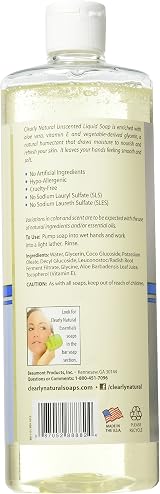 Clearly Natural Liquid Hand Soap Refill Unscented 32 Ounce view 2