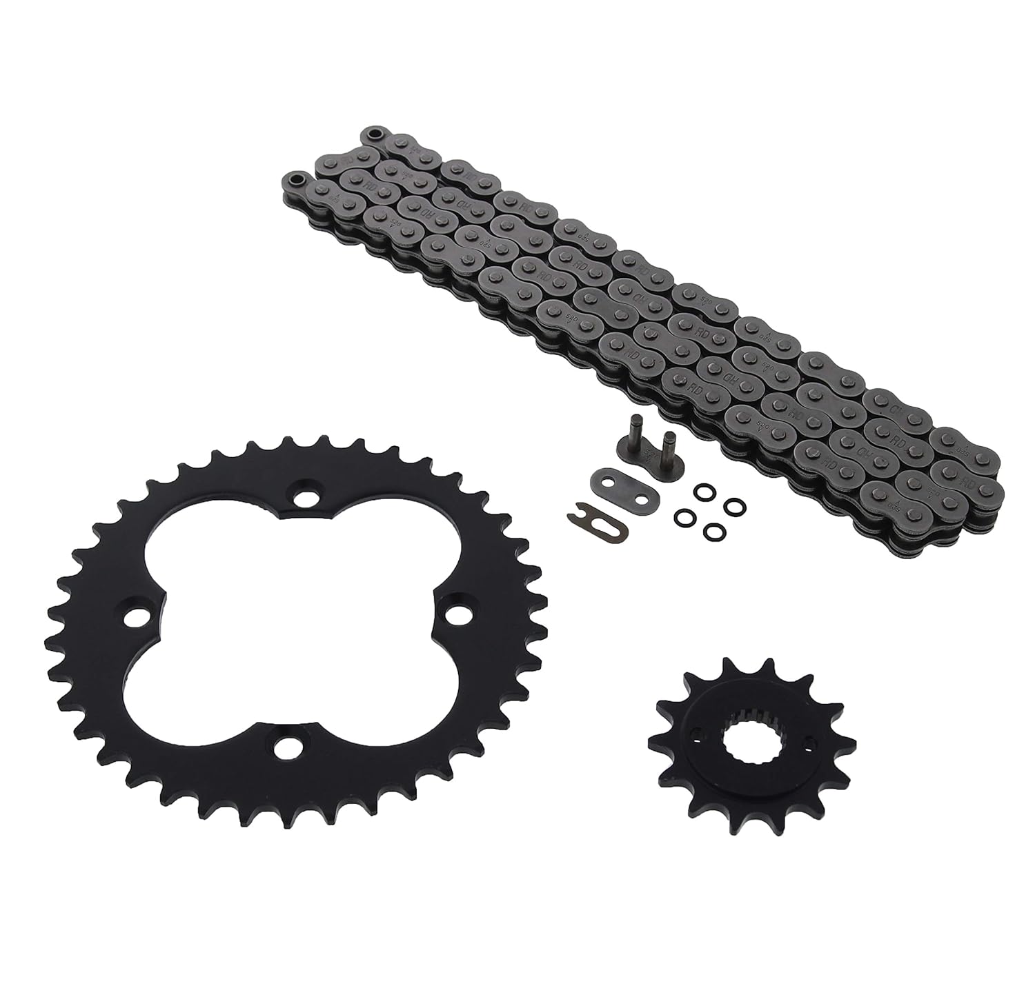 1999-2004 Honda 400EX TRX400EX O Ring Chain and Sprocket Black 14/39 96L:  Amazon.com: Industrial & Scientific