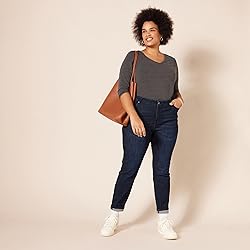 Amazon Essentials Women's Mid-Rise Stretchy Skinny