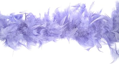 Trimits Lilac Marabou Feather Boa 1.8m x 12cm Fancy Dress Accessory