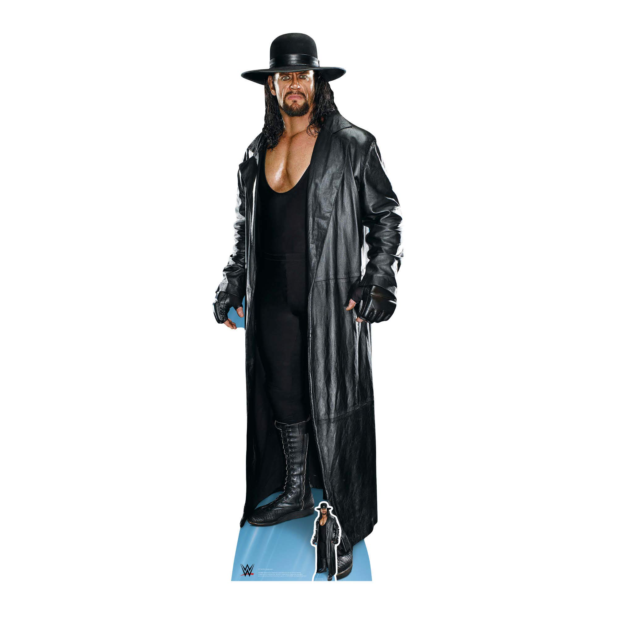 STAR CUTOUTS LTD SC1240 Undertaker Legend Trademark Hat And Coat, Cardboard, multicolour, 194 x 67 x 194 cm