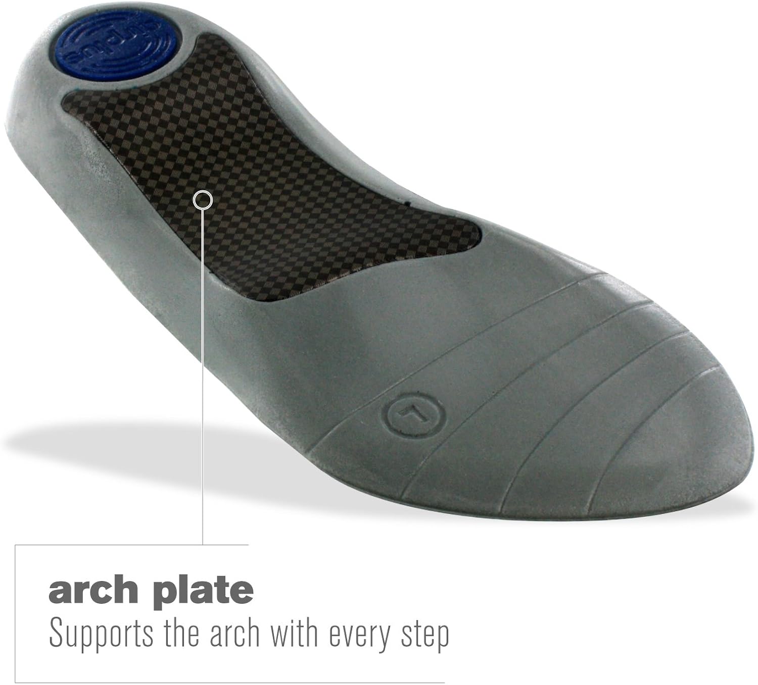 Airplus Plantar Fasciitis Orthotic Shoe Insole for Extra Cushioning and Pain Relief, Men's, Size 7-12: Shoes