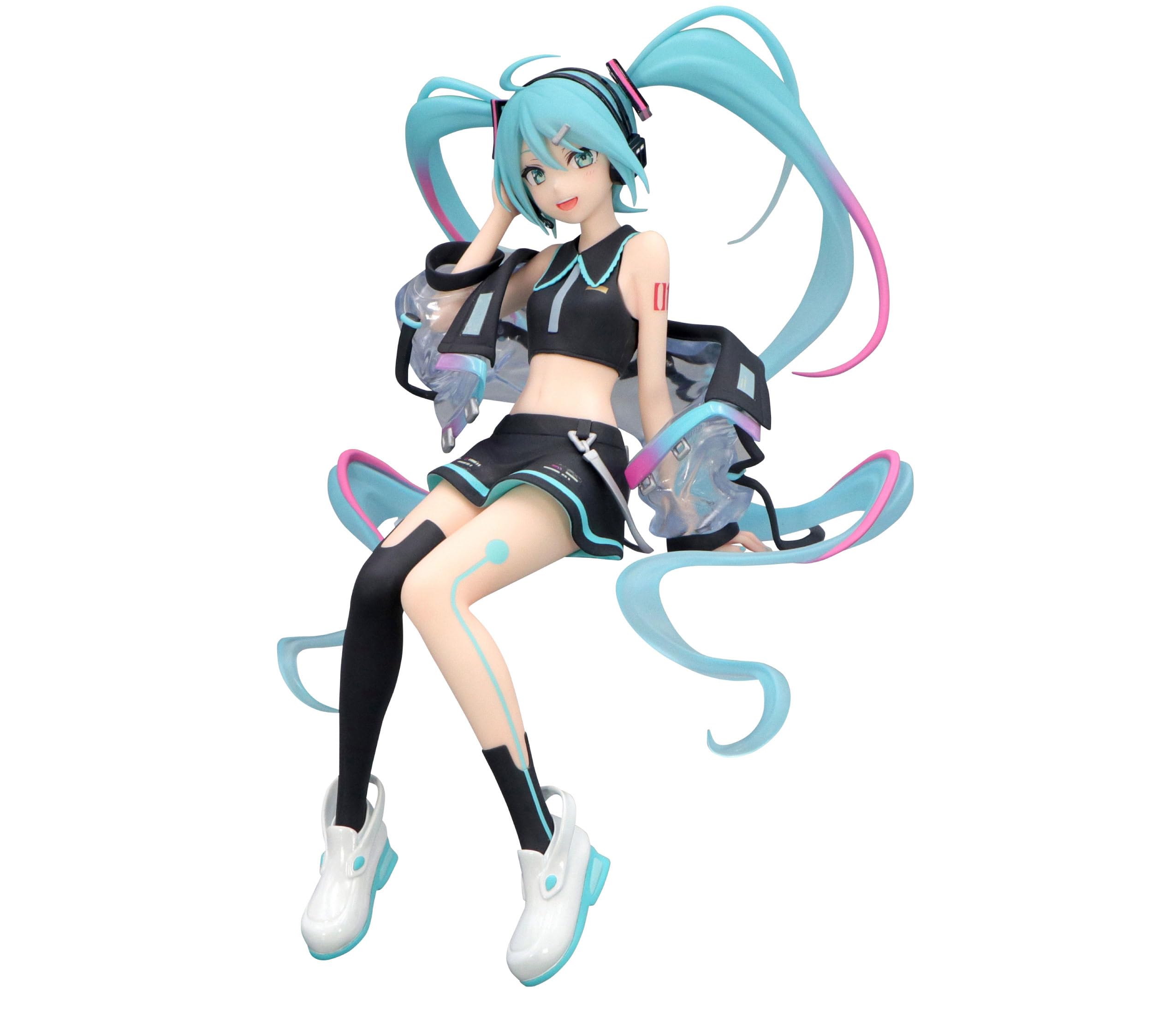 Photo 1 of FURYU Corporation-Hatsune Miku Noodle Stopper Figure -Neon Cyber-