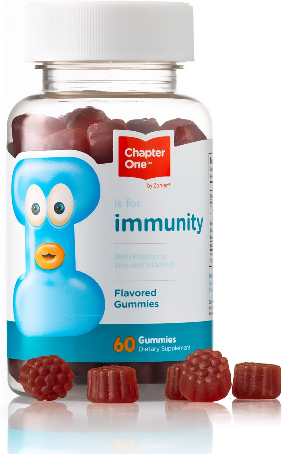 Zahler, Chapter One Immune Support Gummies for Kids & Adults with Vitamins C