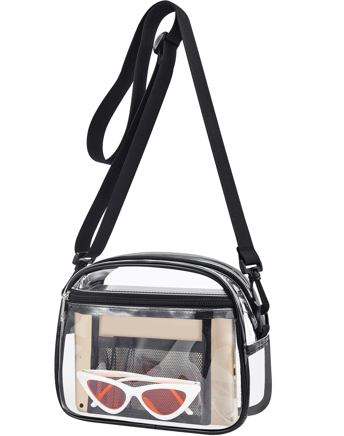 Clear Bag for Stadium Events Mini Small Clear Purse Clear Bag for Stadium Events Concert Sport Work