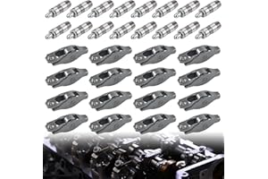 PARFYTER 53020742AC 53021077 Rocker Arms Valve Lifter Kit Compatible Chrysler Aspen Dodge Nitro Durango Dakota Jeep Liberty Grand Cherokee Commander 3.7L 4.7L (16 Pcs)