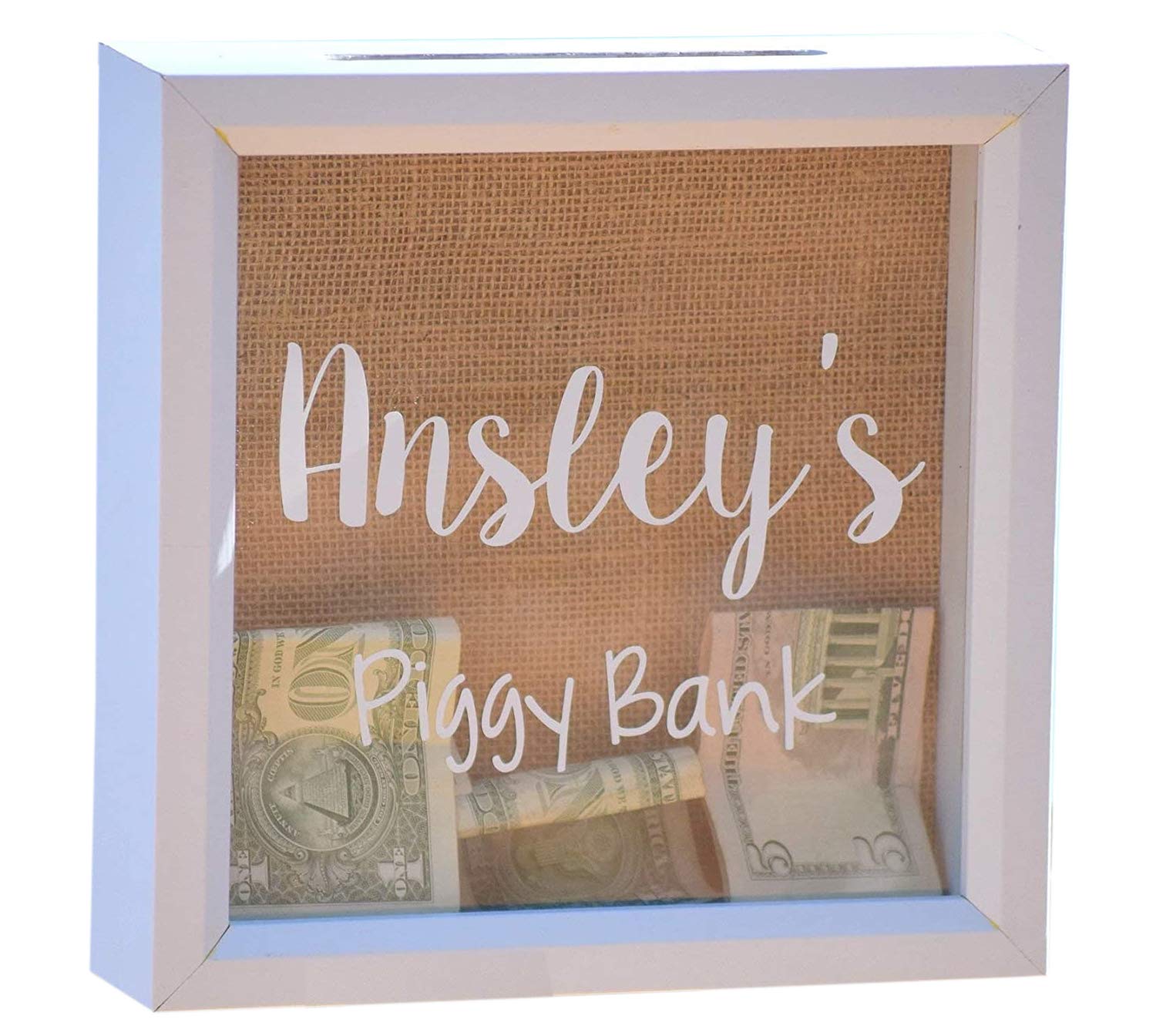 piggy bank personalized boy