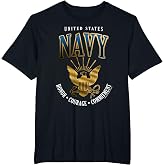 United States Navy Honor-Courage-Commitment T-Shirt