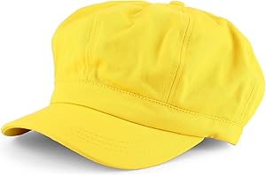 Armycrew 2XL Oversize Lightweight 100% Cotton Newsboy Cap with Elastic Back