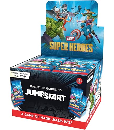 marvel legends booster box Magic: The Gathering | Super Heroes Collector | 12 Packs there is sure to Gecko Moria OP14-080, One Pack Option:Tyranitar (Unsearched) Miraidon TCG Gear