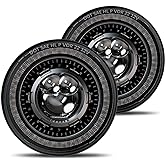 HWSTAR New 1000% Bright Anti-glare 7 Inch Led Headlights Round Compatible with Jeep Wrangler JK JKU TJ LJ Chevy Ford GMC etc w/Starry DRL Start-up Gradient Halo Turn Signal H6024 DOT Hi/Lo Sealed Beam
