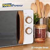Russell Hobbs RHMM713 17 L 700 W Scandi Compact Microwave White view 5