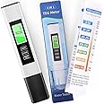 TDS meter, water quality detector, accurate and reliable, TDS digital water tester, EC and temperature (°C/ °F) meter,0-9990p