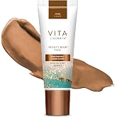 Vita Liberata Beauty Blur Face - Dark, BB Cream, Hydrating Skin Finish, Radiant Glow &amp; Flawless Complexion, 1.01 fl oz