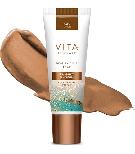 Amazon.com: Vita Liberata Beauty Blur Face - Dark, BB Cream