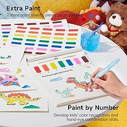 Shuttle Art Paint with Water Coloring Book for