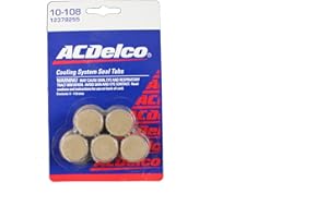 Genuine GM Fluid 12378255 Cooling System Seal Tablet - 4 Grams, (Pack of 5)