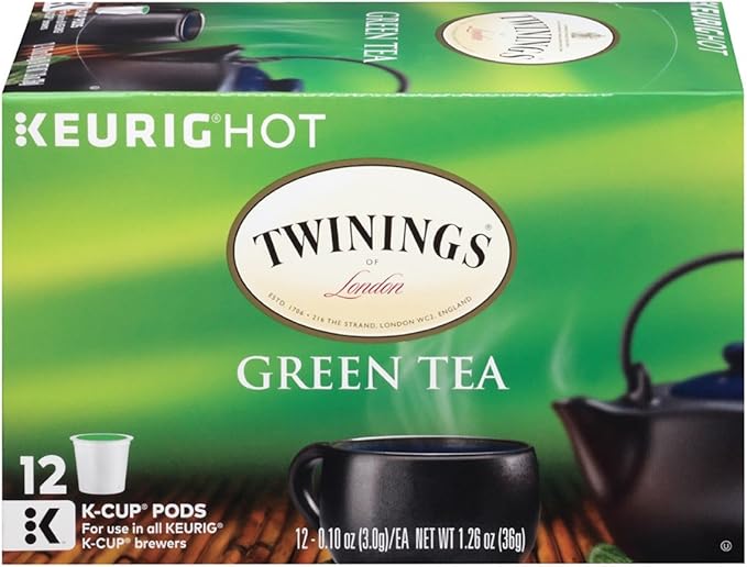 Twinings Green Tea, Keurig KCups, 24 Count Amazon.ca Grocery