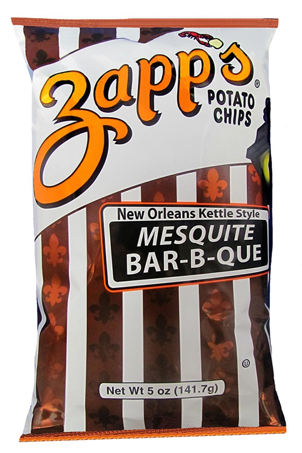 Buy Zapp's Kettle Style Potato Chips Mesquite BBQ Flavor 5 Oz. (6