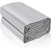 Reflective Foil Insulation, Double Reflective Bubble Insulation Sheet, Aluminum Foil Bubble Shield, Radiant Barrier Roll for 