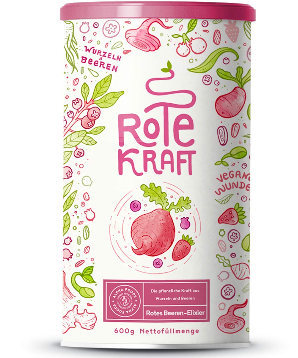 Smoothie Pulver Rote Kraft