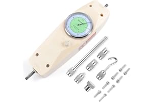 Knoweasy NK-500 Mechanical Analog Push Pull Force Gauge and Dynamometer - Portable with Carry Box for Accurate Measurements