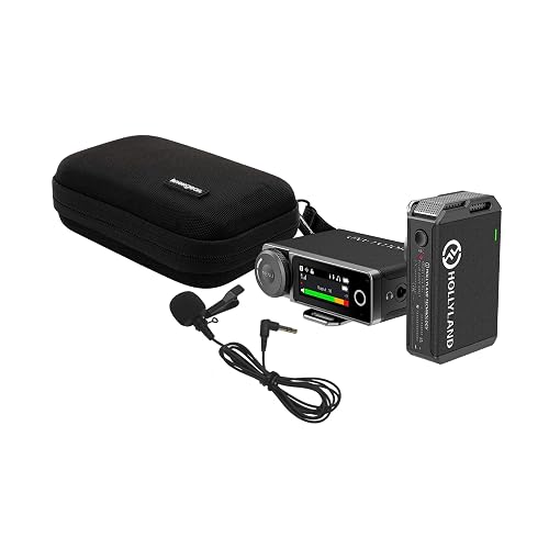 Hollyland Lark MAX Solo Wireless Mic System with Hollyland Lark MAX Solo Wireless Mic System with