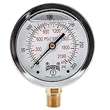 Winters 2-1/2" Dial Size, Liquid Filled Pressure