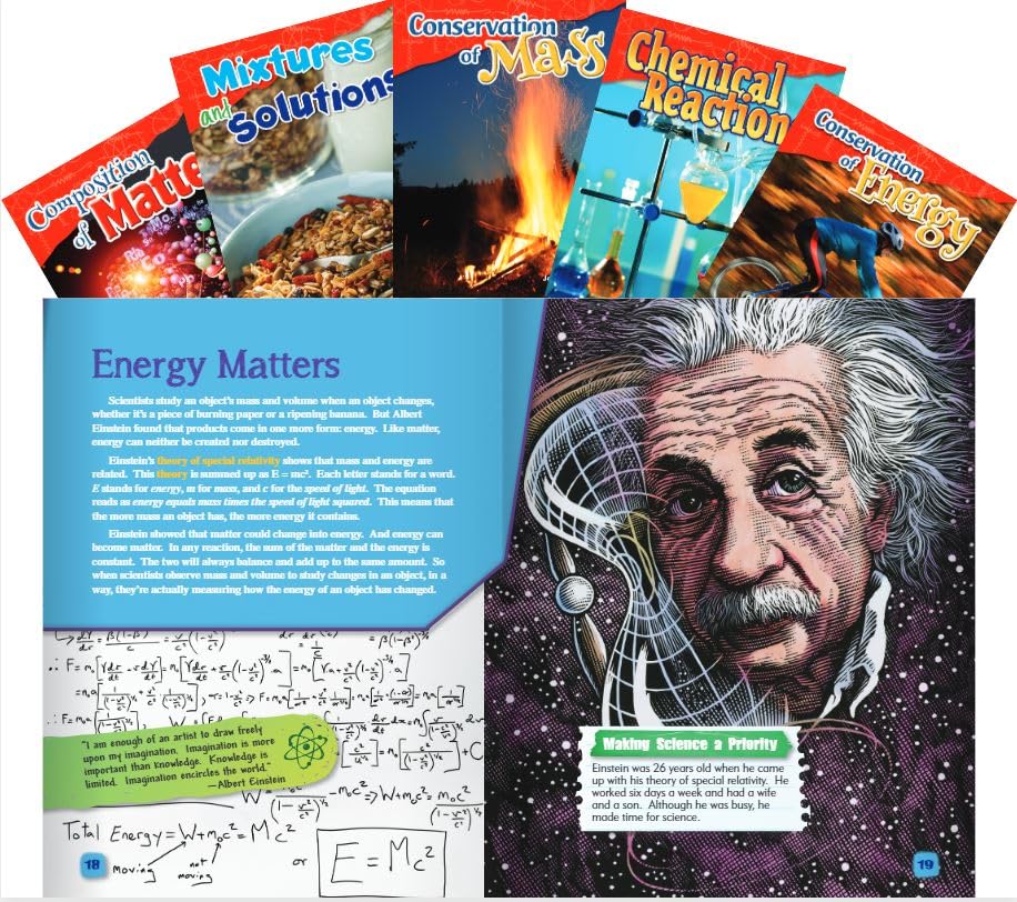 Physical Science Grade 5: 5-Book Set (Science Readers: Content and Literacy)