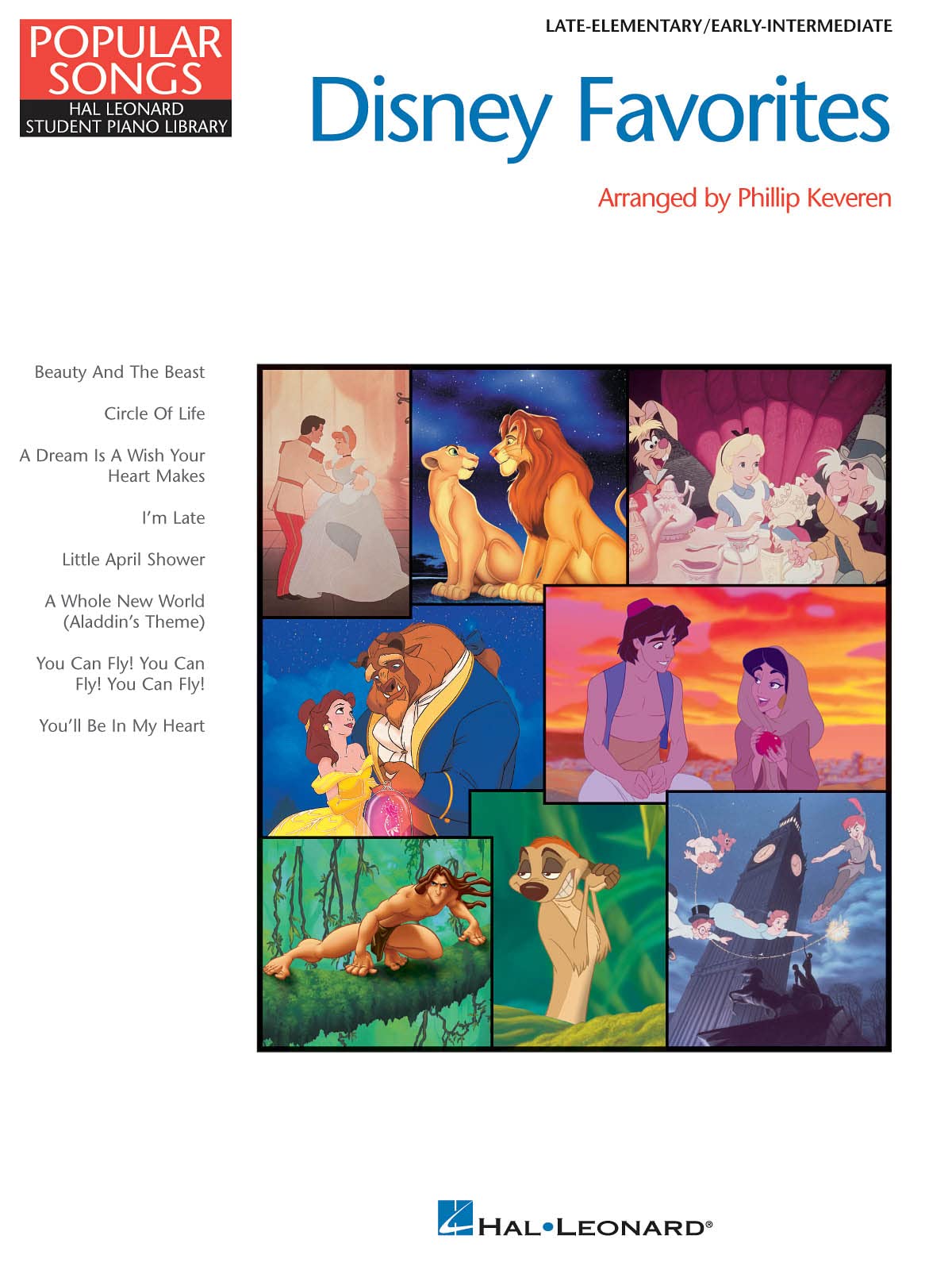 Disney Favourites (Student Piano Library Popular Songs): Popular Songs Arranged by Philip Keveren - 8 Favorites